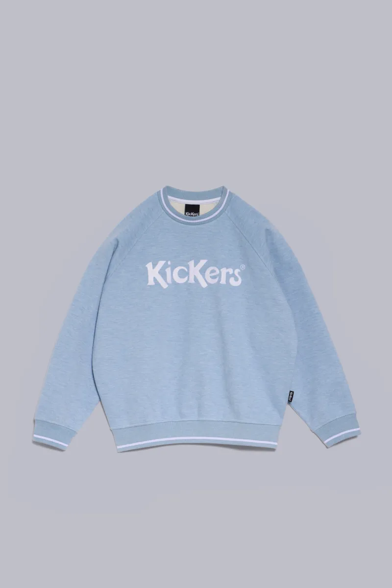 Kickers Sweats-Kick Graft clair Bleu