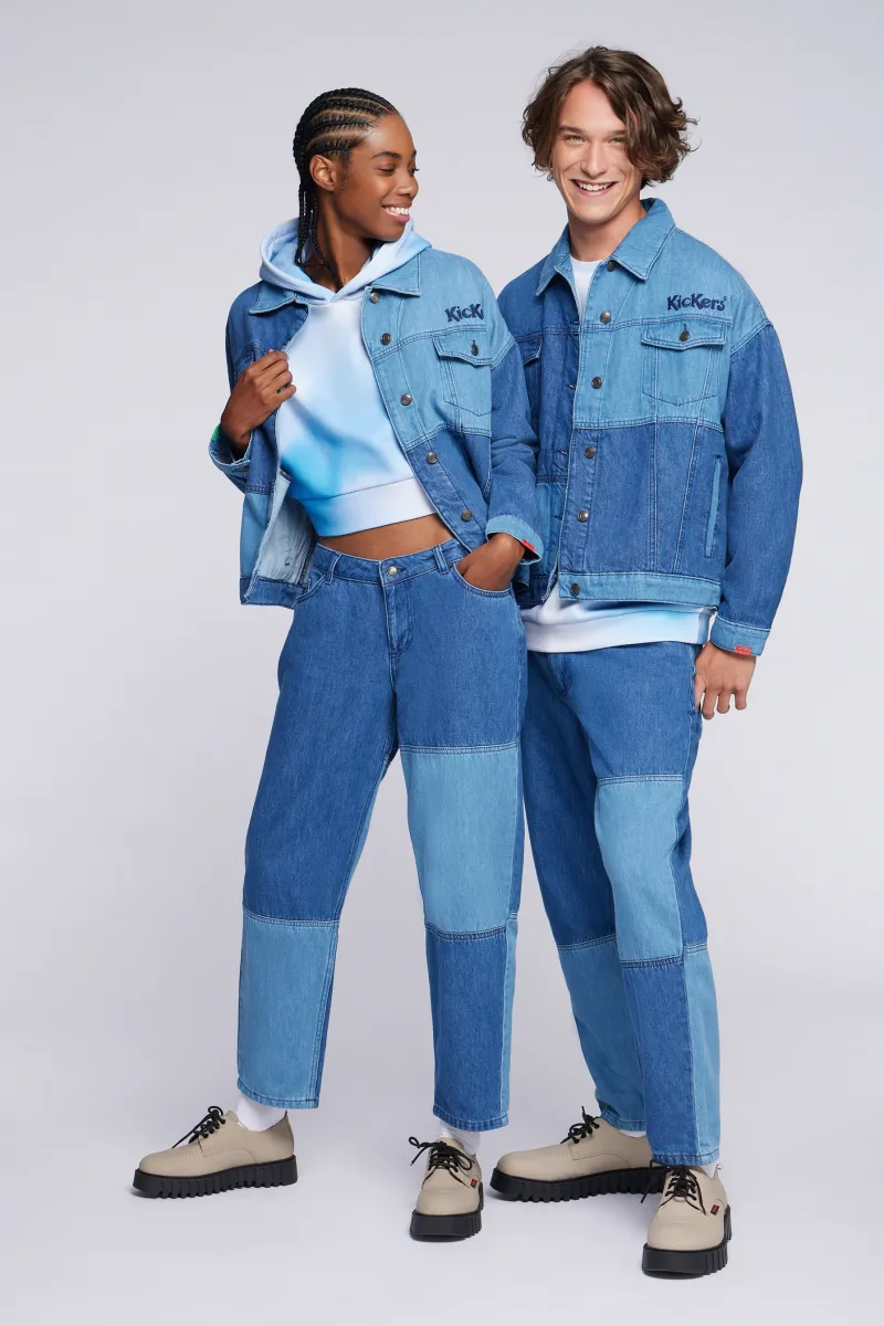 Kickers Vestes Et Manteaux|Vestes Et Manteaux-Kick Jacket Bleu