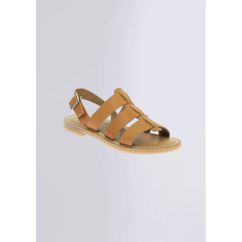 Kickers Sandales Et Nu-Pieds-Kick Landor Camel