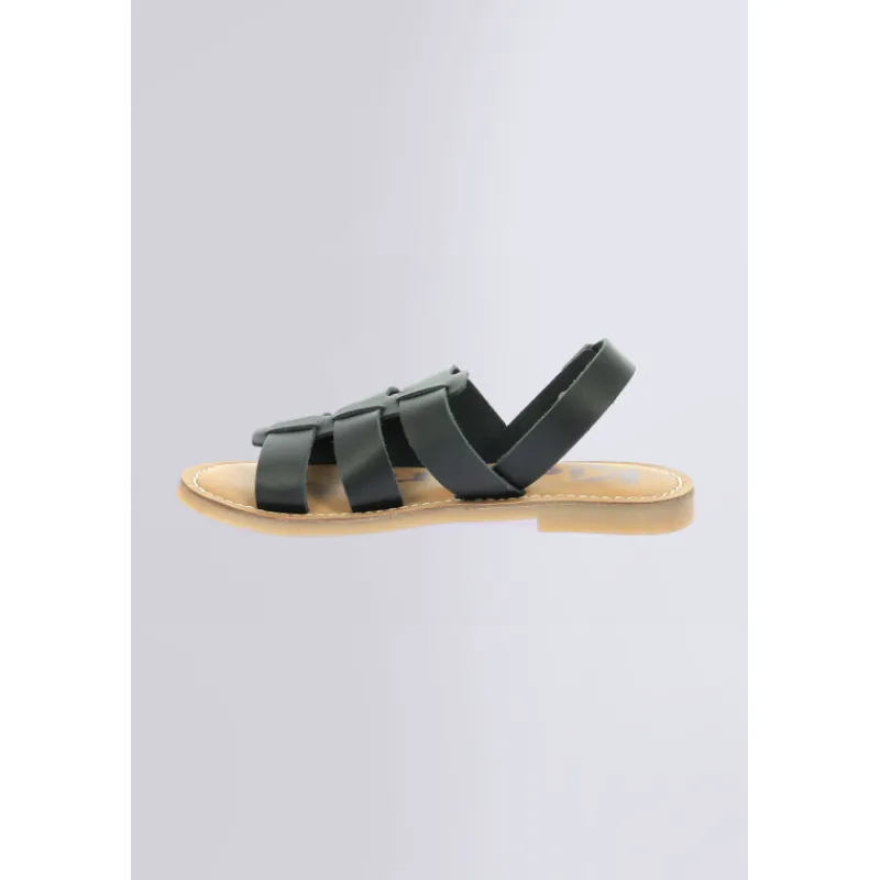 Kickers Sandales Et Nu-Pieds-Kick Landor Noir