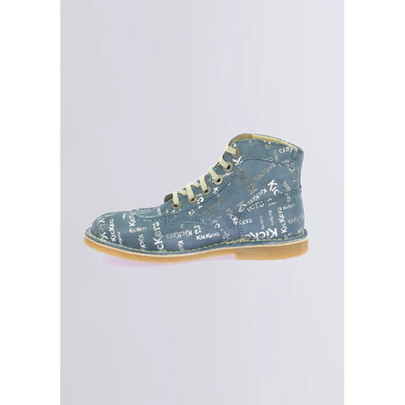 Kickers Kick Days|Iconiques-Kick Legend imprimé Bleu