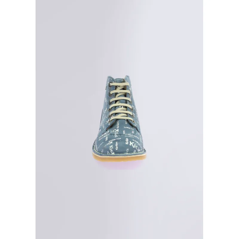 Kickers Kick Days|Iconiques-Kick Legend imprimé Bleu