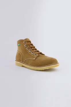Kickers Iconiques|Boots Et Bottines-Kick Legend Camel