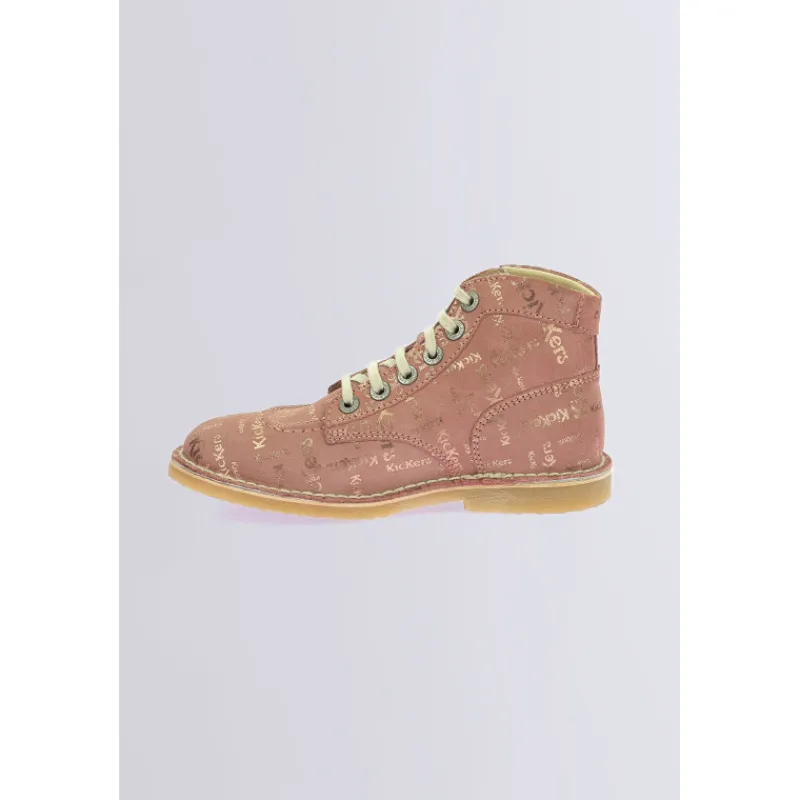 Kickers Kick Days|Iconiques-Kick Legend imprimé Rose