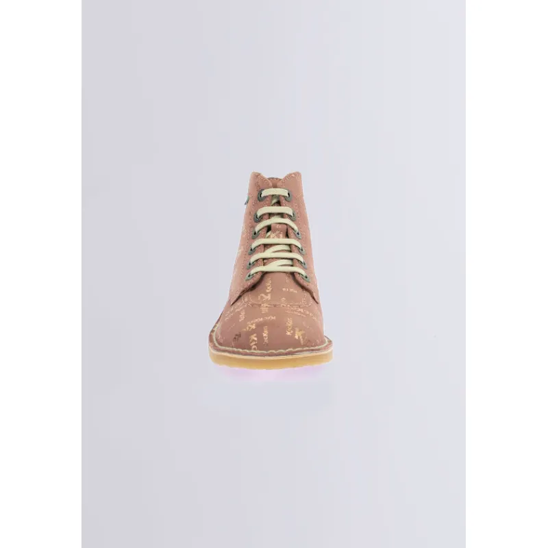 Kickers Kick Days|Iconiques-Kick Legend imprimé Rose