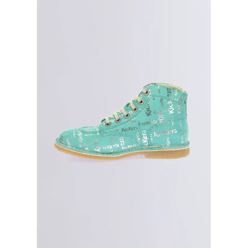 Kickers Kick Days|Iconiques-Kick Legend Turquoise imprimé Bleu