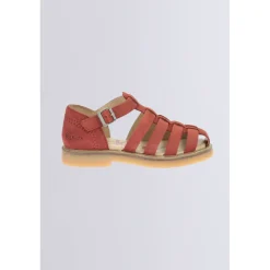 Kickers Iconiques|Sandales Et Nu-Pieds-Kick Lergo Terracotta Rouge