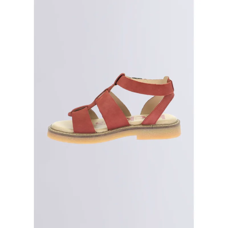 Kickers Iconiques|Sandales Et Nu-Pieds-Kick Lila Terracotta Rouge