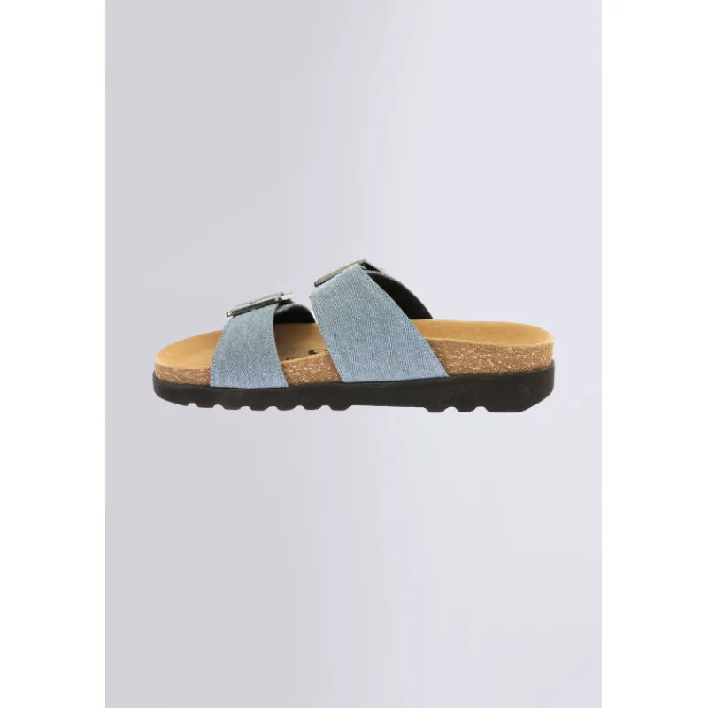 Kickers Sandales Et Nu-Pieds|Mules Et Sabots-Kick Lisa Jean Bleu