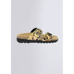 Kickers Sandales Et Nu-Pieds|Mules Et Sabots-Kick Lisa Léopard