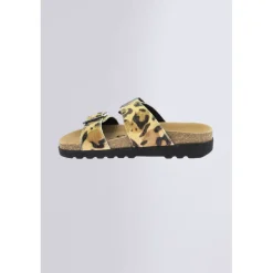 Kickers Sandales Et Nu-Pieds|Mules Et Sabots-Kick Lisa Léopard