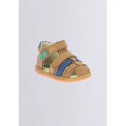 Kickers Sandales|Sandales-Kick Pod Camel