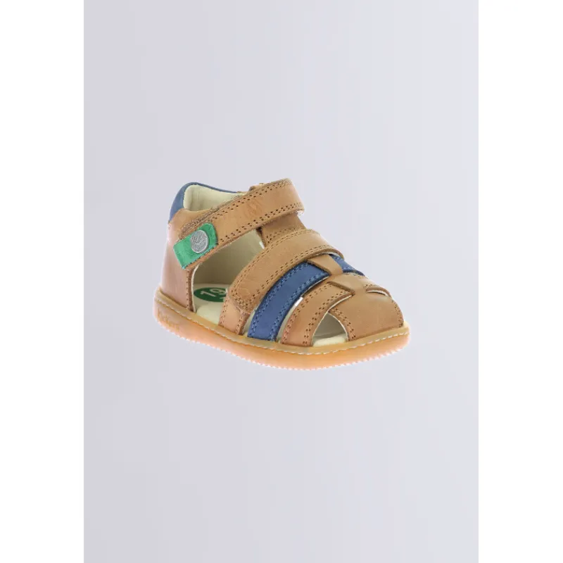 Kickers Sandales|Sandales-Kick Pod Camel