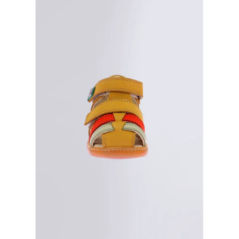 Kickers Sandales|Sandales-Kick Pod Jaune