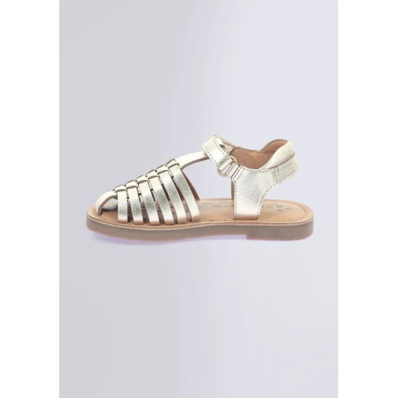 Kickers Sandales Et Nu-Pieds-Kick preklo Or