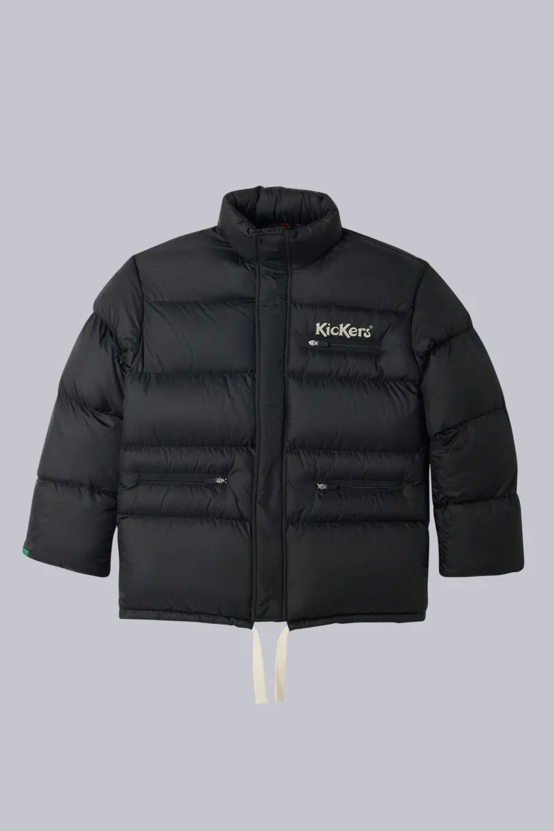 Kickers Vestes Et Manteaux|Vestes Et Manteaux-Kick Puffy e Noir