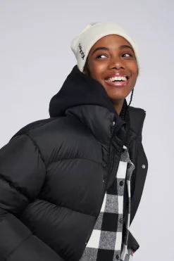 Kickers Vestes Et Manteaux|Vestes Et Manteaux-Kick Puffy e Noir