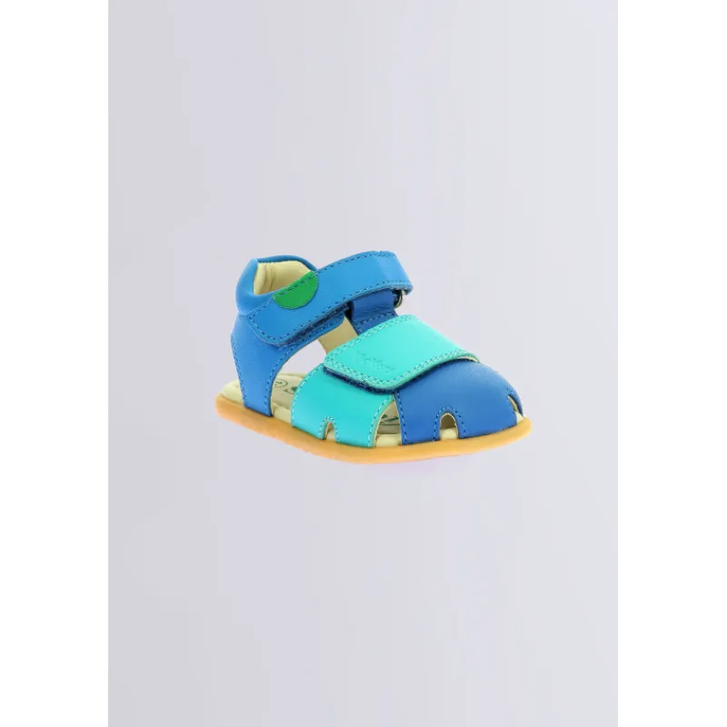 Kickers Sandales|Sandales-Kick Sumkratch Bleu