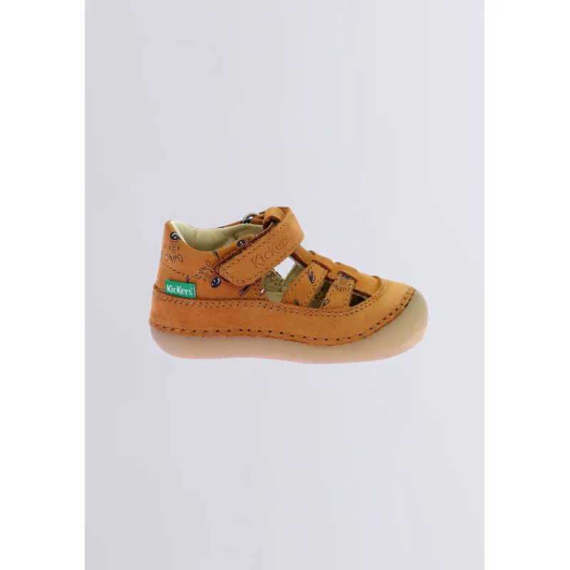 Kickers Babies Et Salomés|Babies Et Salomés-Kick Sushyk Zèbre Camel