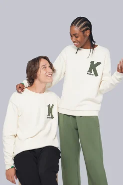 Kickers Sweats-Kick Sweat Écru