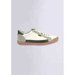 Kickers Baskets|Kick Days-Kick Trainer Kaki Blanc