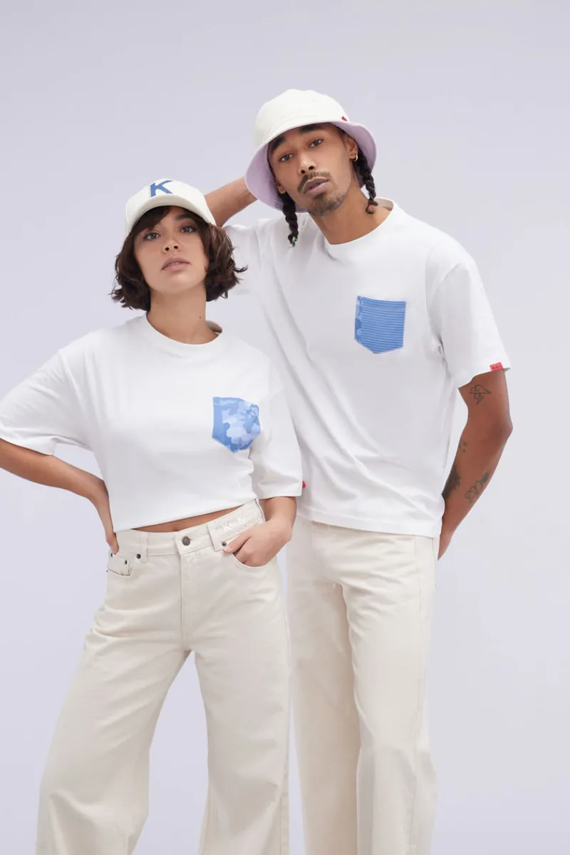 Kickers T-Shirts|T-Shirts-Kick TShirt Blanc