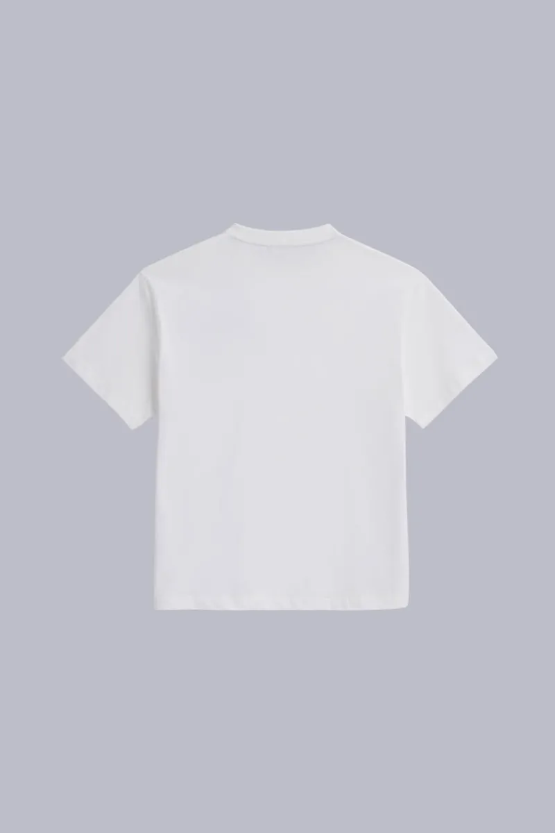 Kickers T-Shirts|T-Shirts-Kick TShirt Blanc
