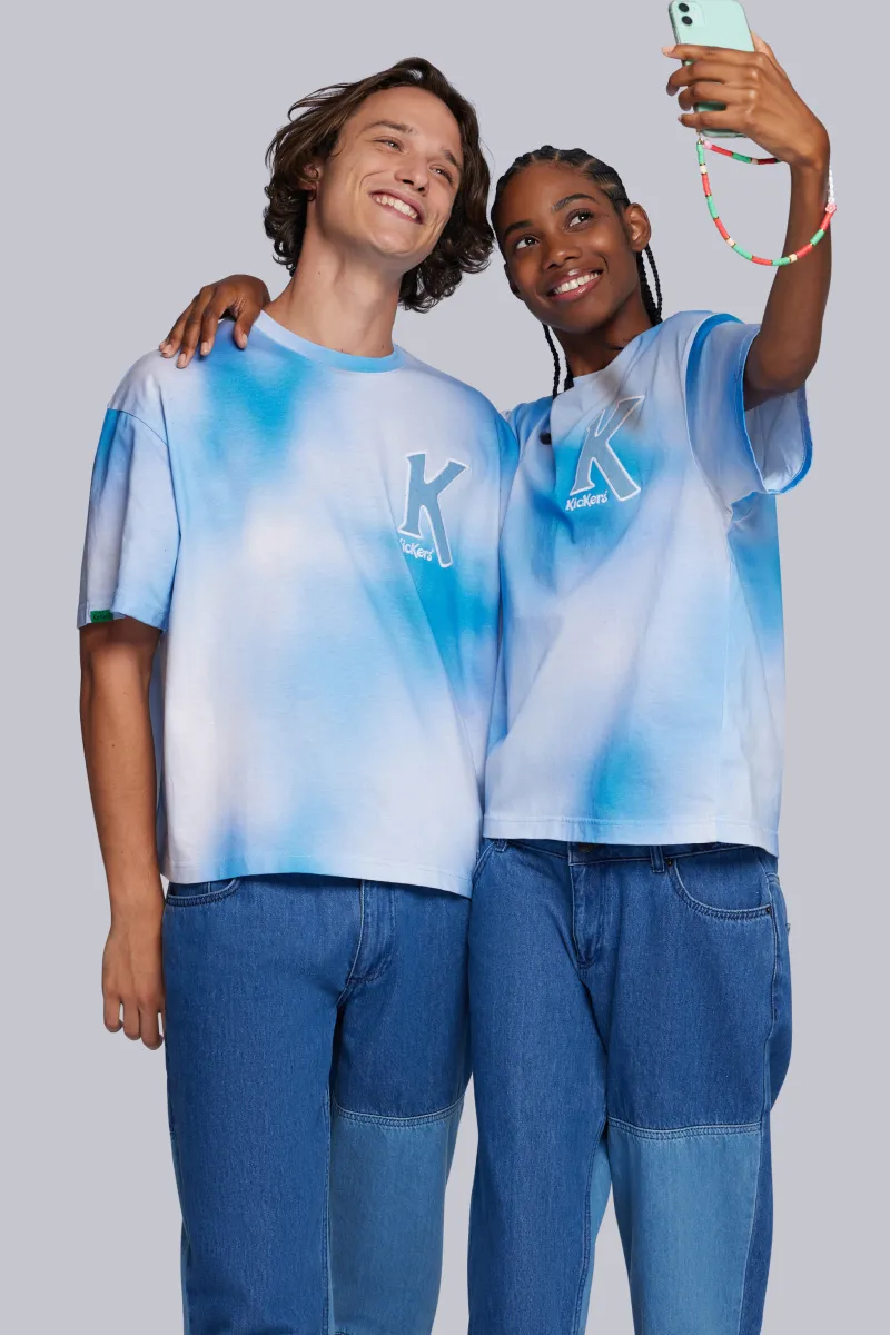 Kickers T-Shirts|T-Shirts-Kick TShirt Bleu