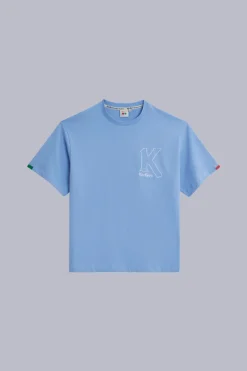 Kickers T-Shirts|T-Shirts-Kick TShirt Clair Bleu