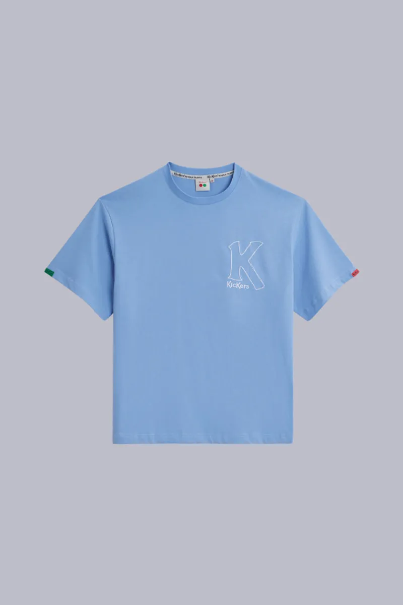 Kickers T-Shirts|T-Shirts-Kick TShirt Clair Bleu