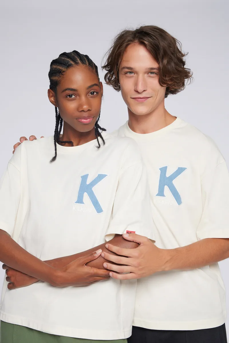 Kickers T-Shirts|T-Shirts-Kick TShirt Écru