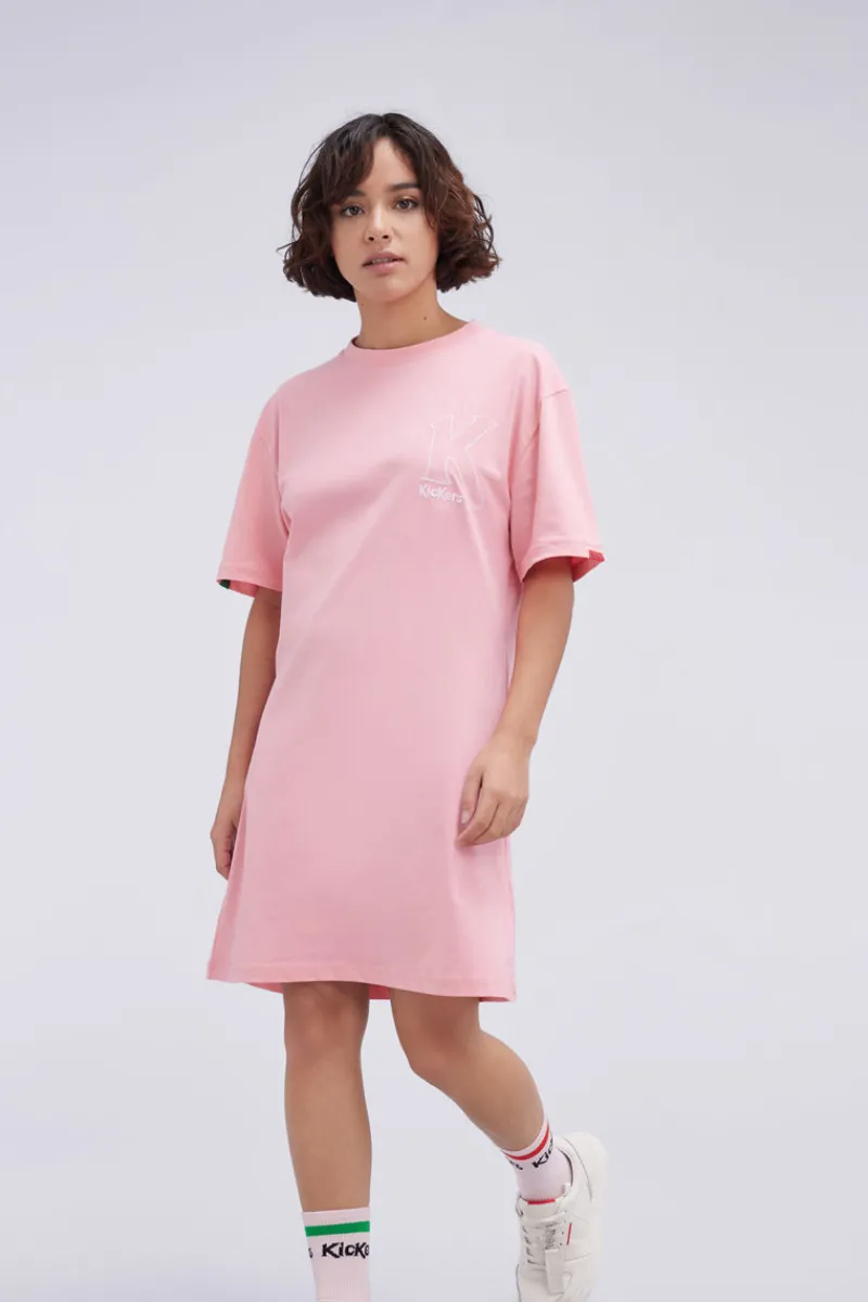 Kickers Kick For Good|Robes Et Jupes-Kick Tshirt Dress Rose