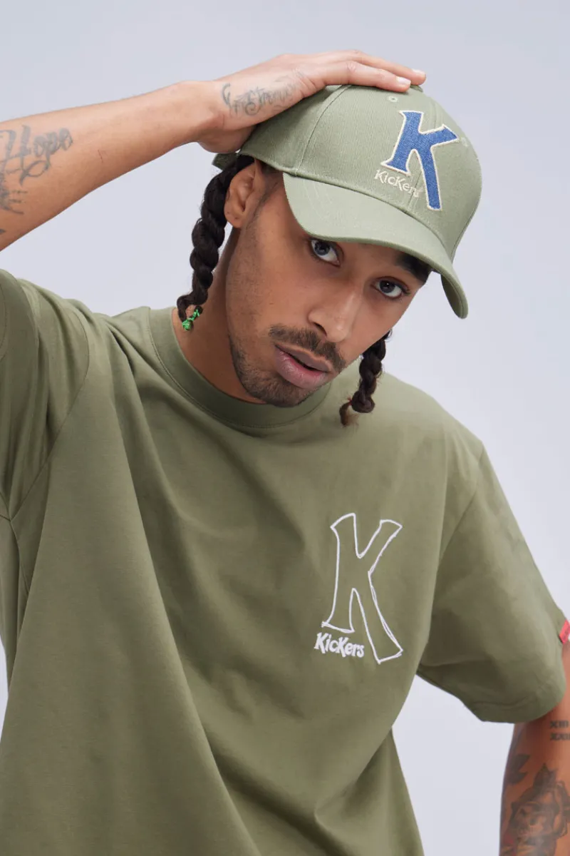 Kickers T-Shirts|T-Shirts-Kick TShirt Kaki