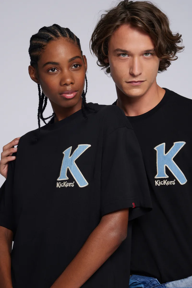 Kickers T-Shirts|T-Shirts-Kick TShirt Noir