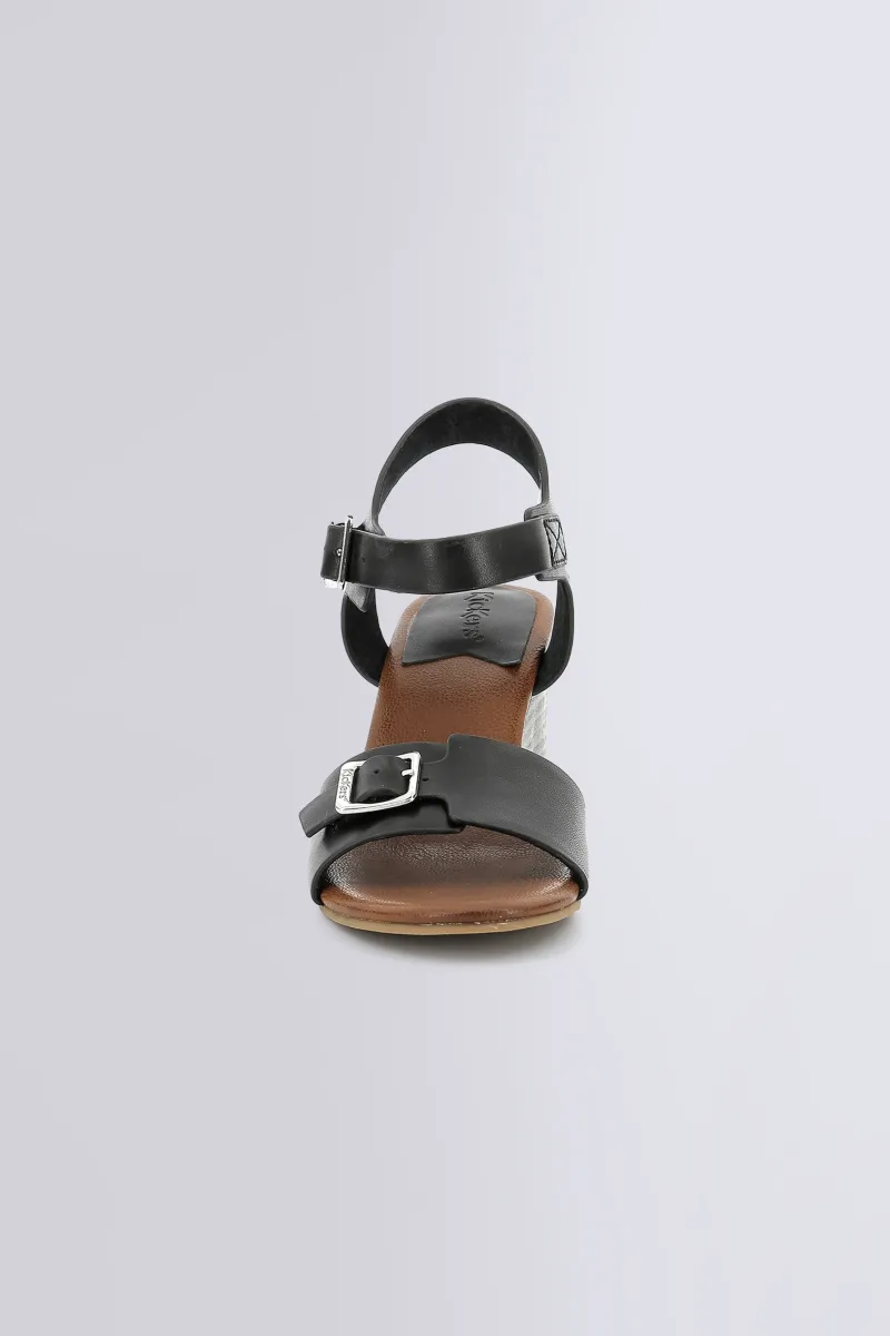 Kickers Sandales Et Nu-Pieds-Kick Vodou Noir