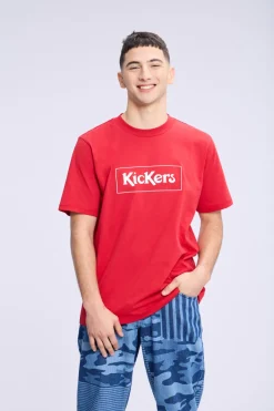 Kickers Kick Days|T-Shirts-Kick Waysta Rouge