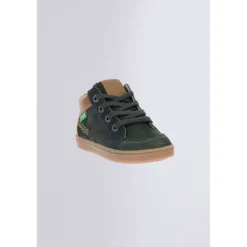 Kickers Baskets-Kick Weby (25-32) Vert