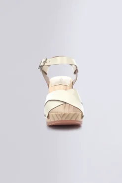 Kickers Kick For Good|Sandales Et Nu-Pieds-Kick Wise Blanc Cassé Écru