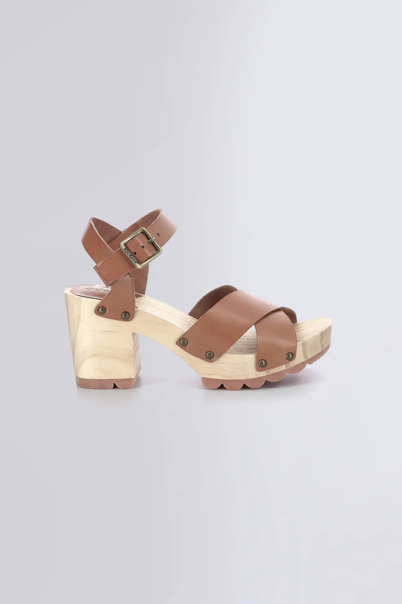 Kickers Kick For Good|Sandales Et Nu-Pieds-Kick Wise Camel Marron