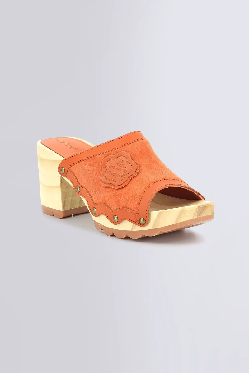 Kickers Kick For Good|Sandales Et Nu-Pieds-Kick Woodstok Orange