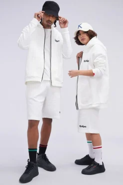 Kickers Vestes Et Manteaux|Vestes Et Manteaux-Kick Zip Blanc