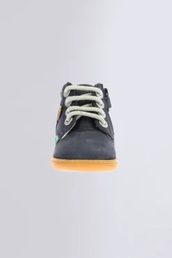 Kickers Bottillons|Bottines-Kickbillista chien Marine