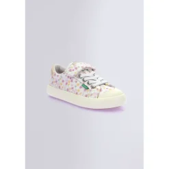 Kickers Baskets|Kick Days Fille-Kickgoldi Blanc