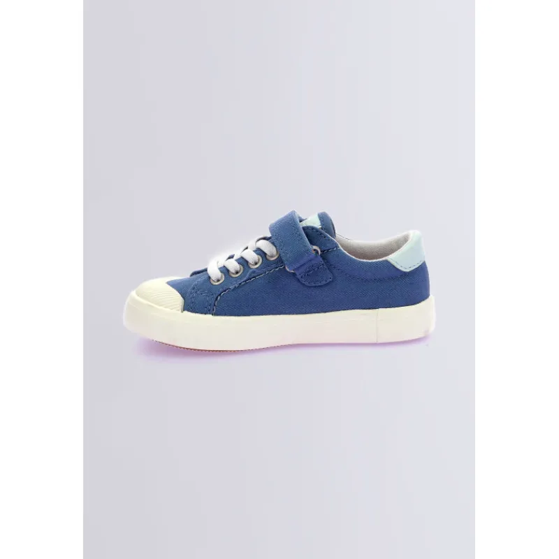 Kickers Baskets-Kickgoldi Bleu
