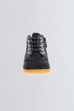 Kickers Bottillons|Bottines-Kickiconic Argent Marine