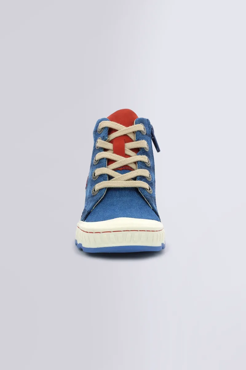 Kickers Baskets-KICKRUP ROUGE Bleu