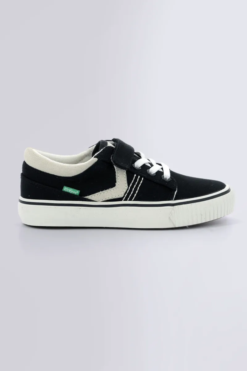 Kickers Baskets|Baskets-Kickslidi Blanc Noir