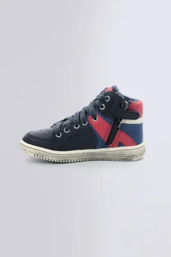Kickers Baskets|Kick Days Garçon-Lowell Rouge Marine