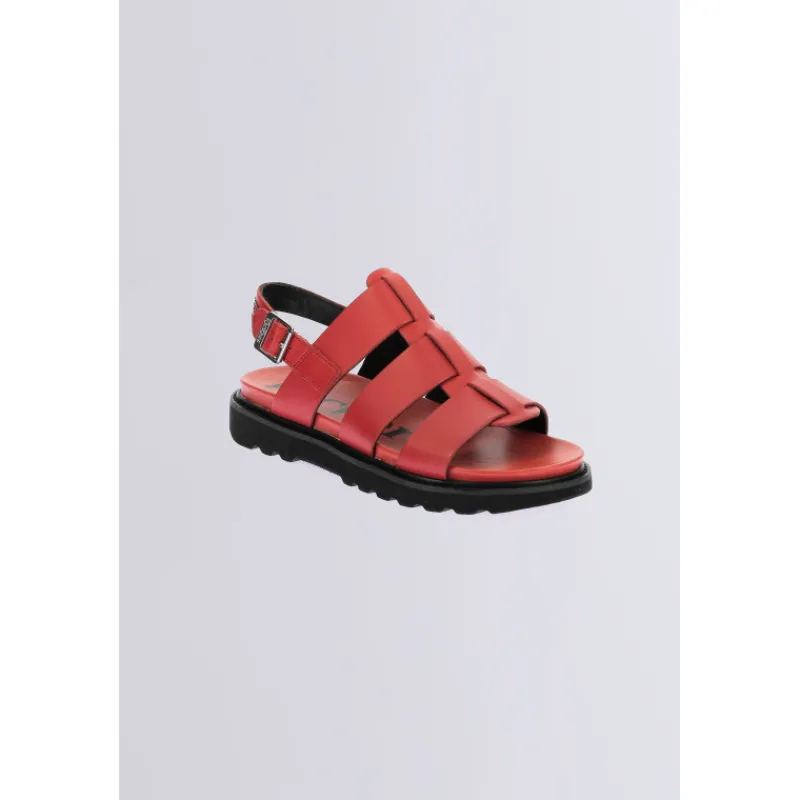 Kickers Sandales Et Nu-Pieds-Neosinead Rouge