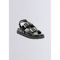 Kickers Sandales Et Nu-Pieds-Neosummer Kid Noir